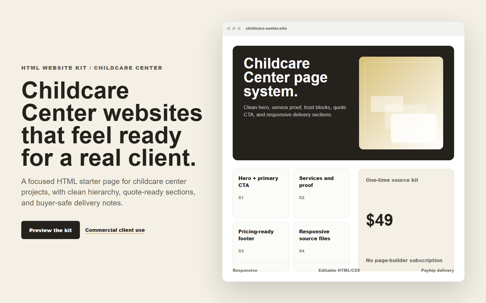 Local Service Agency Starter Pack - 10 HTML Templates desktop and mobile preview