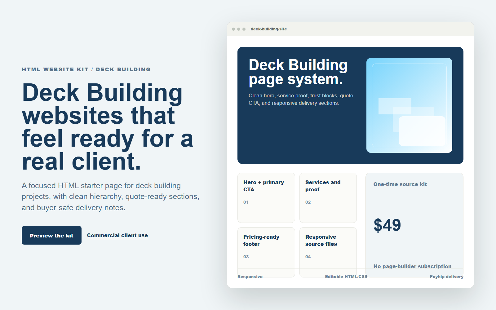 Local Service Agency Starter Pack - 10 HTML Templates desktop and mobile preview