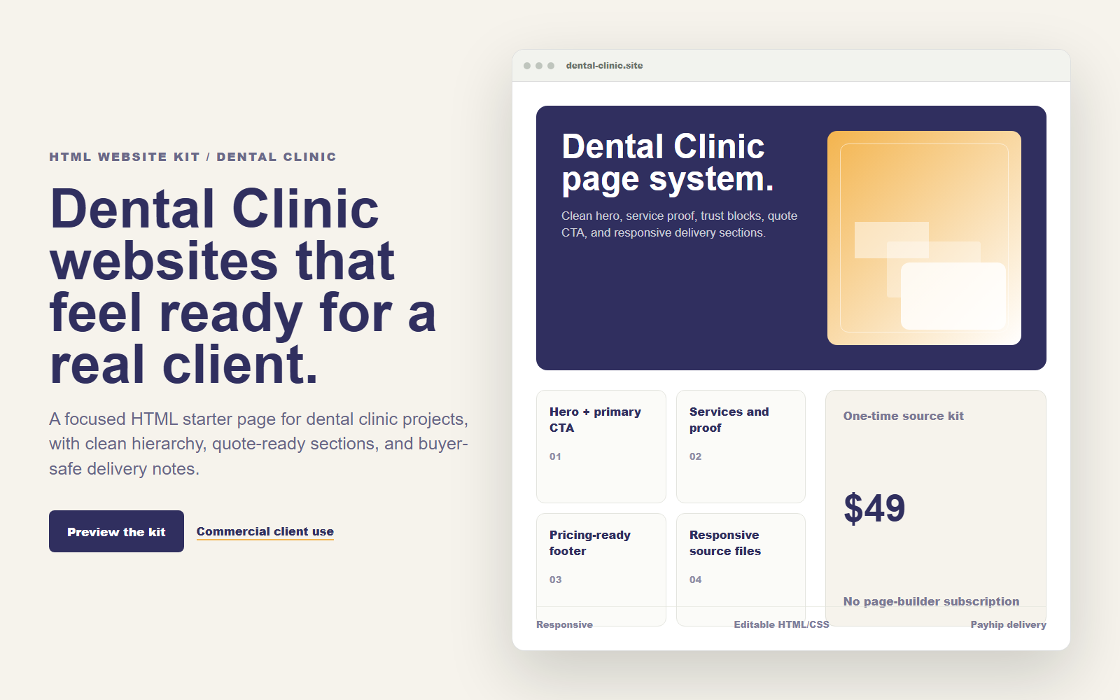 Local Service Agency Starter Pack - 10 HTML Templates desktop and mobile preview