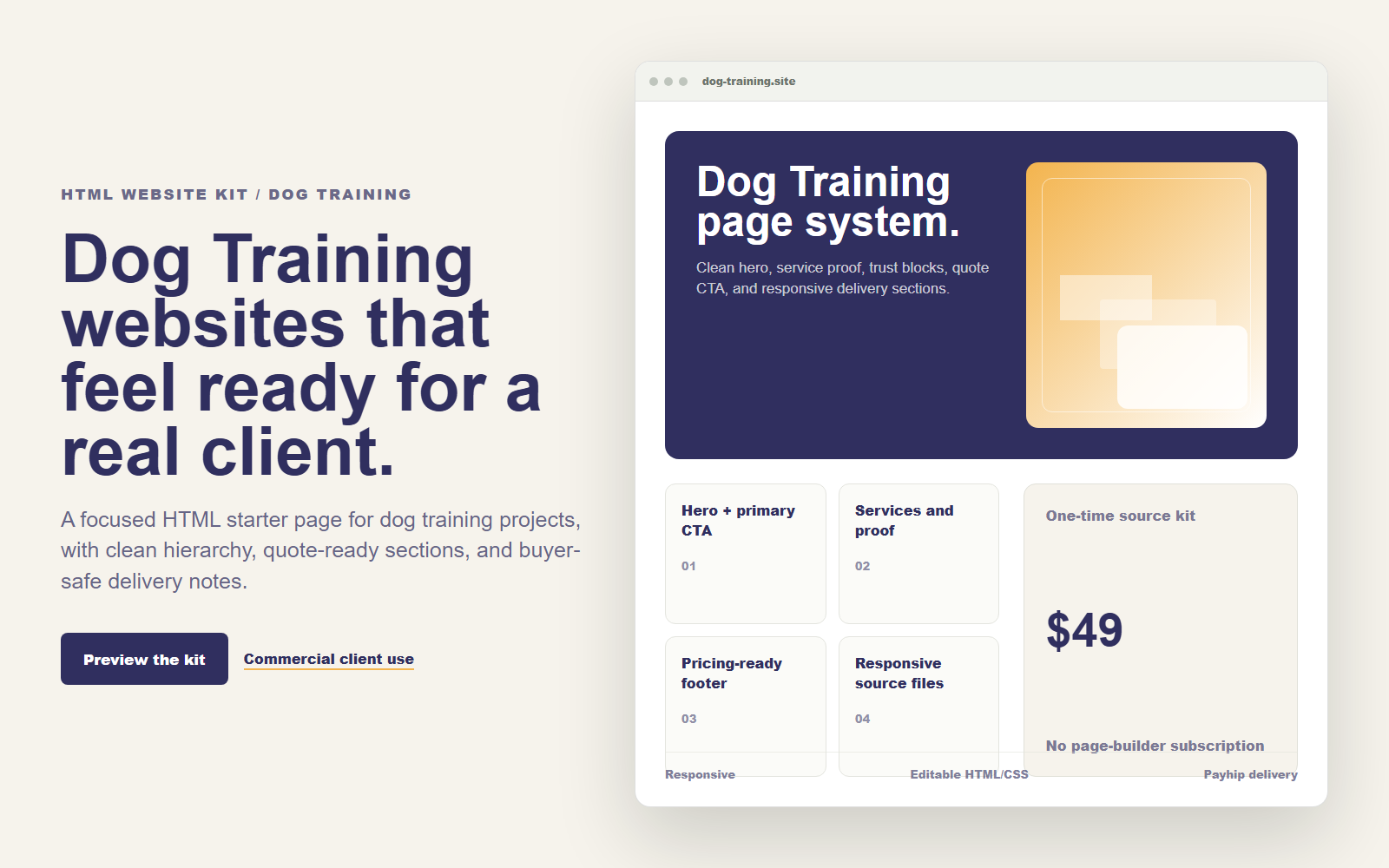 Local Service Agency Starter Pack - 10 HTML Templates desktop and mobile preview