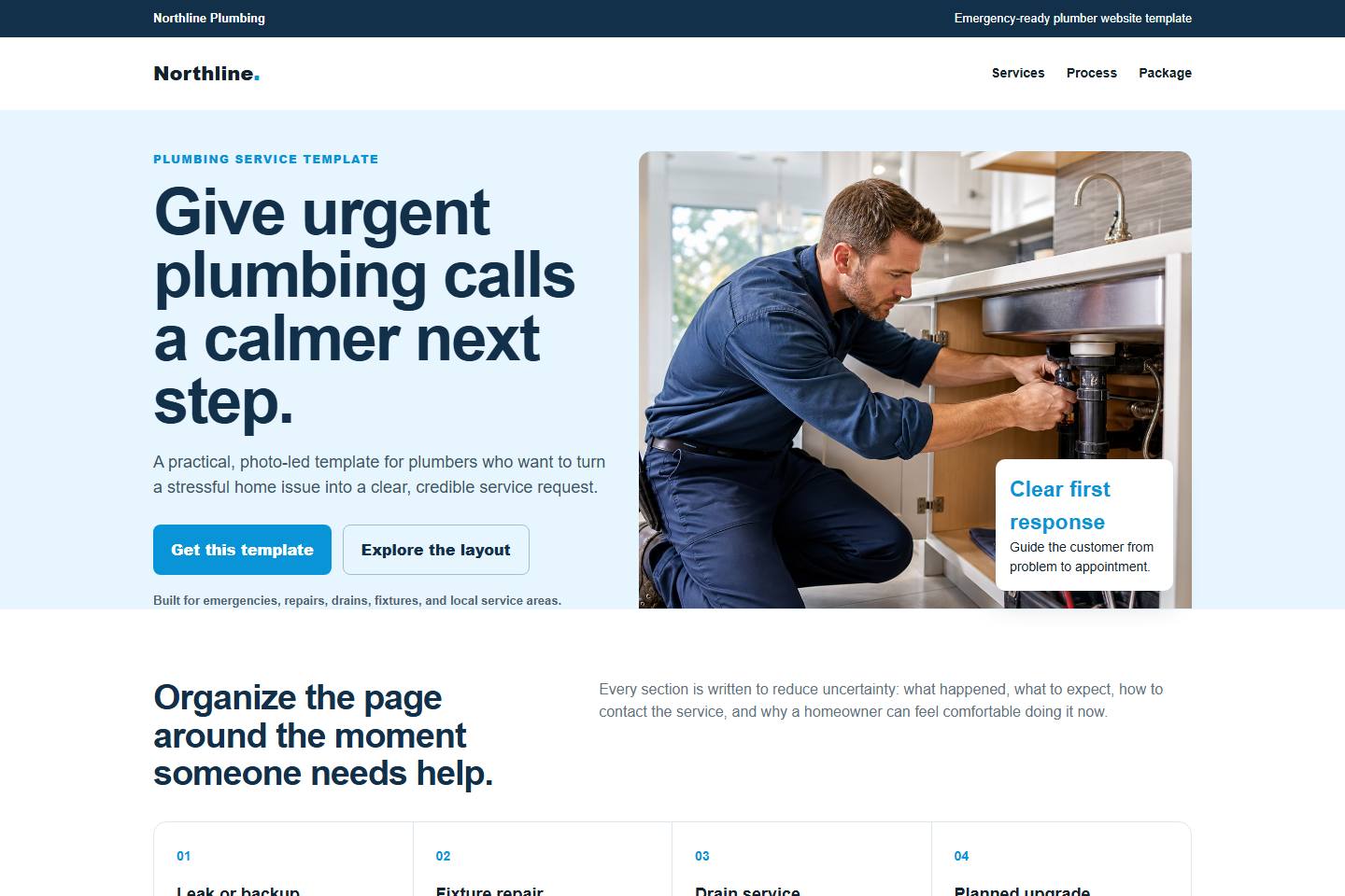 Local Service Agency Starter Pack - 10 HTML Templates desktop and mobile preview