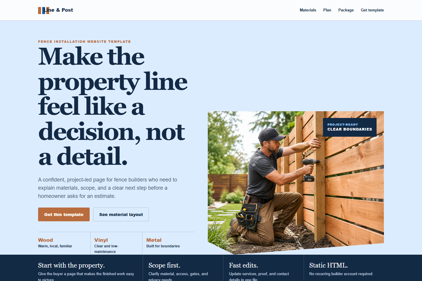 Local Service Agency Starter Pack - 10 HTML Templates desktop and mobile preview