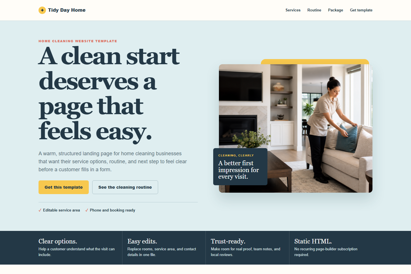 Local Service Agency Starter Pack - 10 HTML Templates desktop and mobile preview