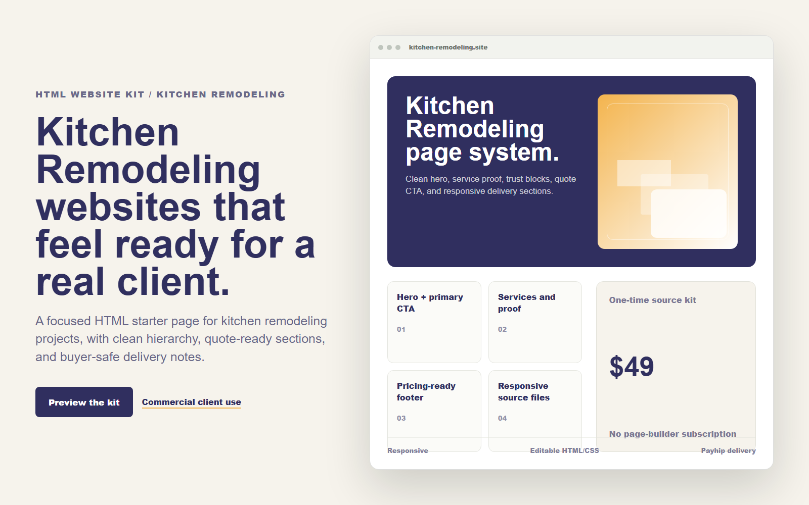 Local Service Agency Starter Pack - 10 HTML Templates desktop and mobile preview