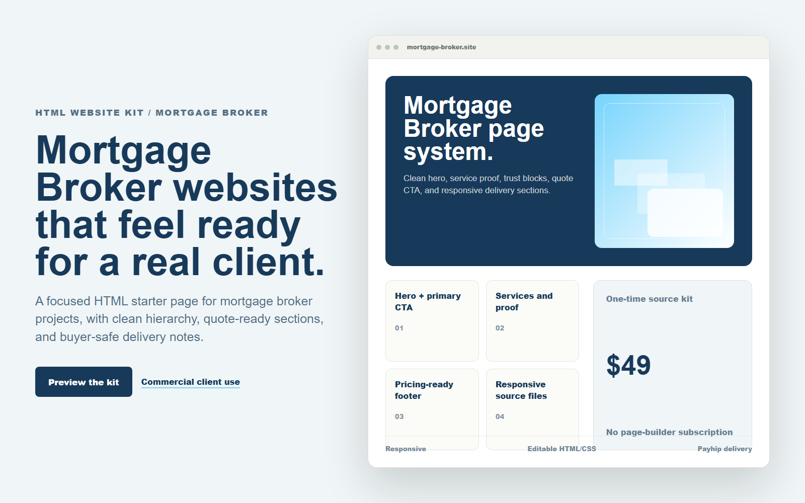 Local Service Agency Starter Pack - 10 HTML Templates desktop and mobile preview