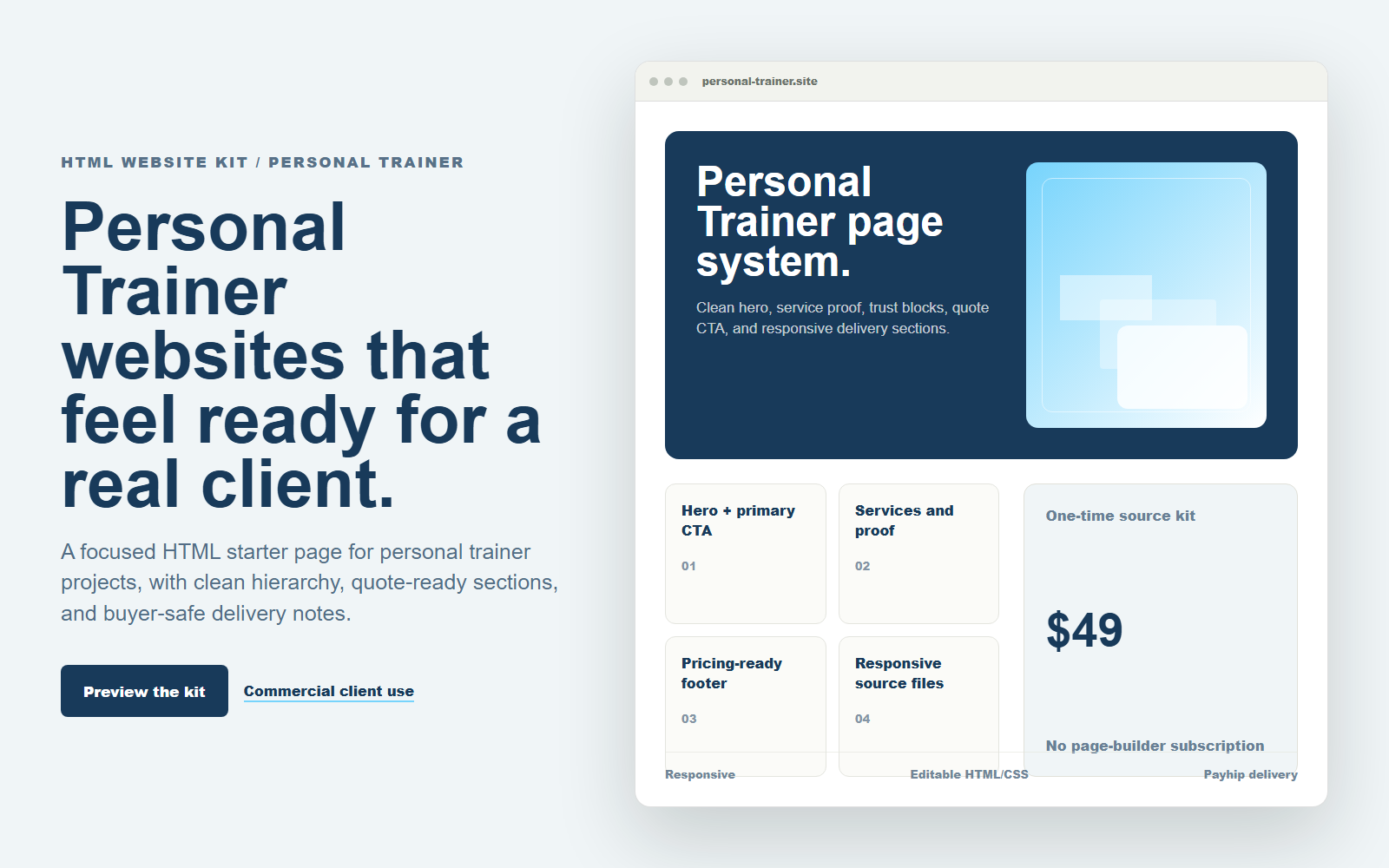 Local Service Agency Starter Pack - 10 HTML Templates desktop and mobile preview