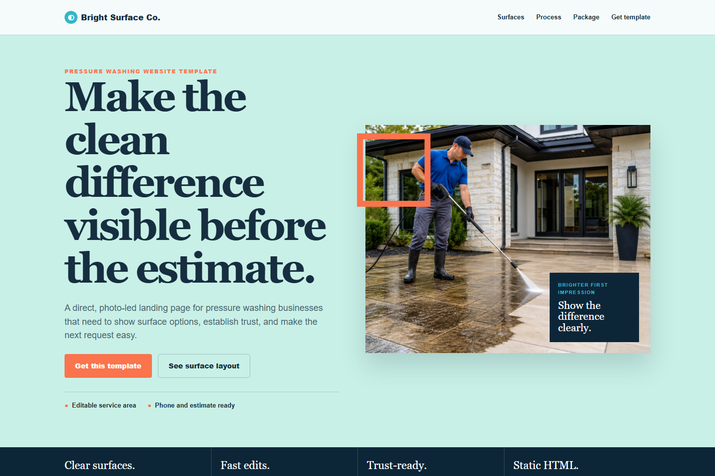Local Service Agency Starter Pack - 10 HTML Templates desktop and mobile preview