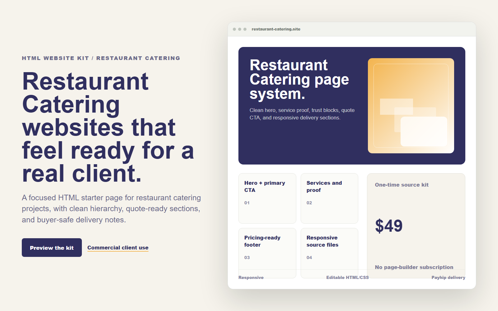 Local Service Agency Starter Pack - 10 HTML Templates desktop and mobile preview
