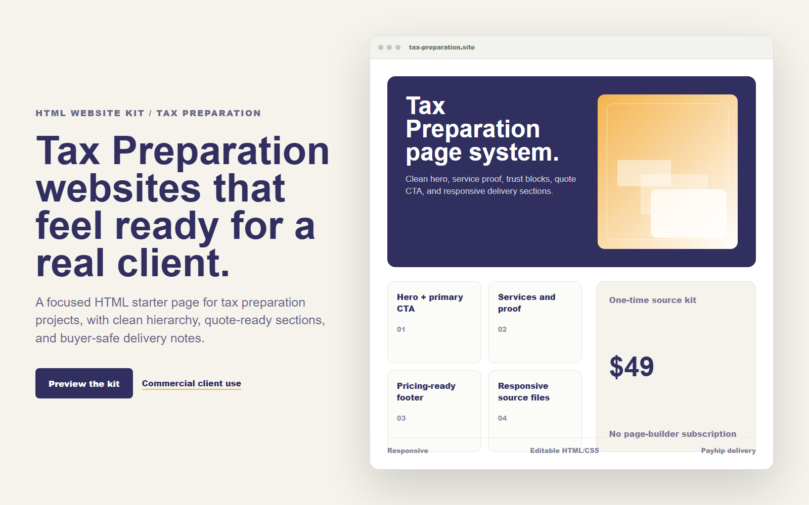 Local Service Agency Starter Pack - 10 HTML Templates desktop and mobile preview