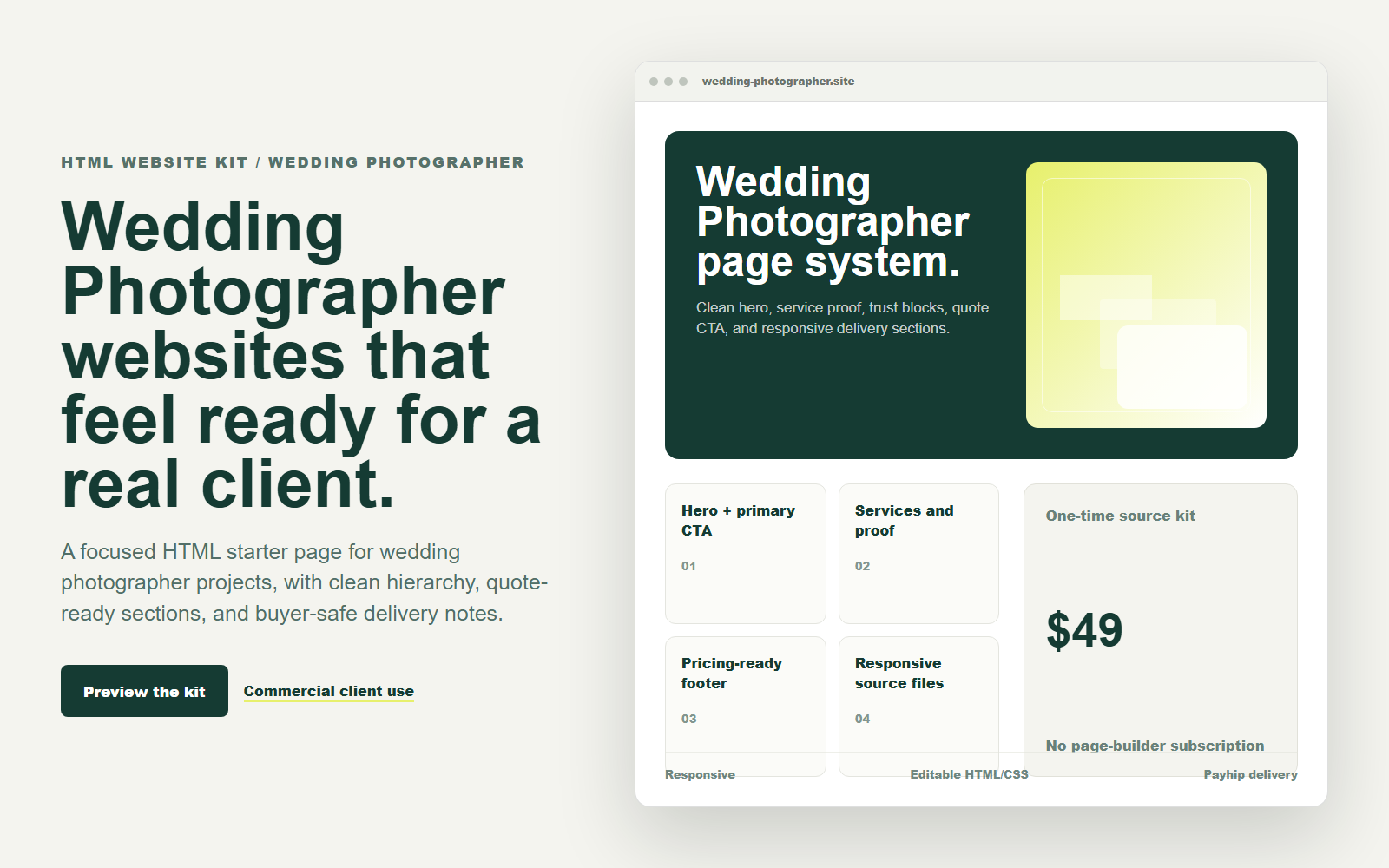 Local Service Agency Starter Pack - 10 HTML Templates desktop and mobile preview