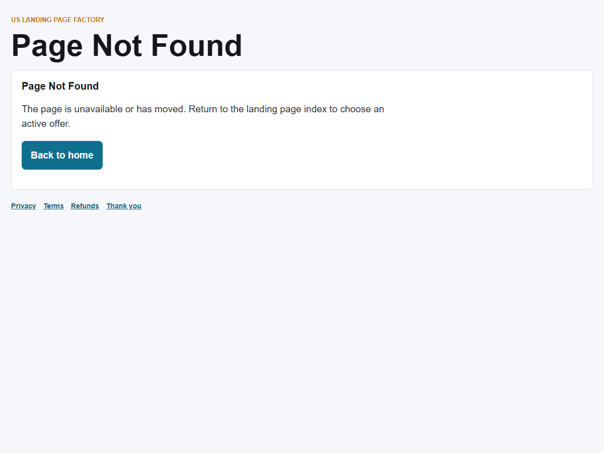 HandyPro Handyman Service Landing Page Kit preview